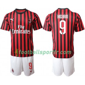 Tenue AC Milan HIGUAIN 9 Enfant Domicile 2019-2020 Maillot de Foot
